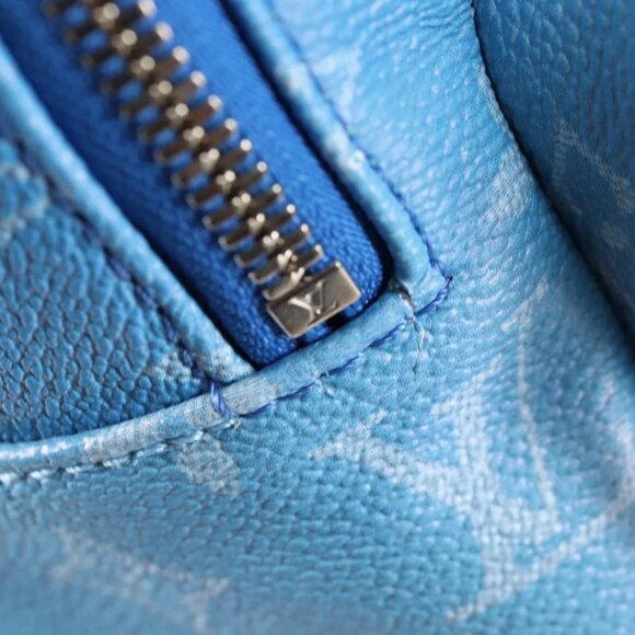 LOUIS VUITTON Monogram Clouds Multi Pocket Backpack Blue M45441 Auth yk18948M - Picture 9 of 16